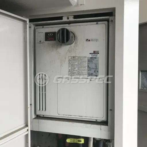 交換前の給湯器（大阪ガス GH-167AAT-1R）