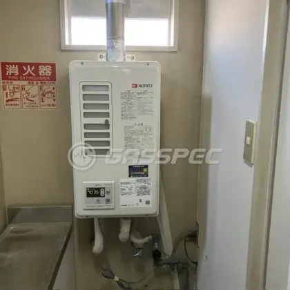 施工後の給湯器（ノーリツ GQ-2420WZD-F-3）