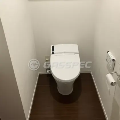 施工後の便座（LIXIL DWV-SB24G#BW1）