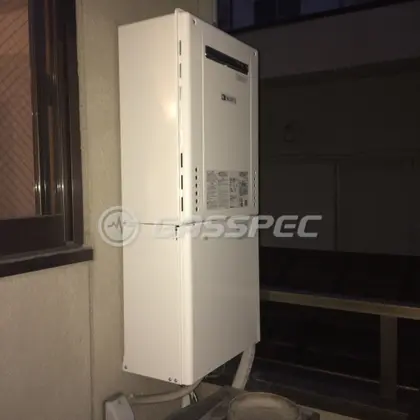 施工後の給湯器（ノーリツ GT-C246AWX BL）