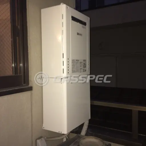 交換後の給湯器（ノーリツ GT-C246AWX BL）