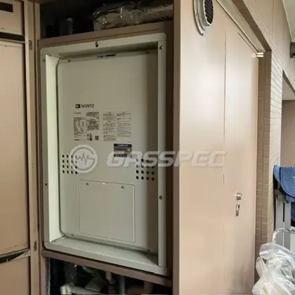 施工後の暖房熱源機（ノーリツ GTH-2454AW3H-H BL）