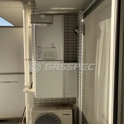 施工後の暖房熱源機（リンナイ RUFH-E2407AH2-3(A)）