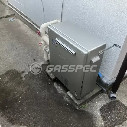 施工後の給湯器（ノーリツ GT-C2472PAR-1 BL）