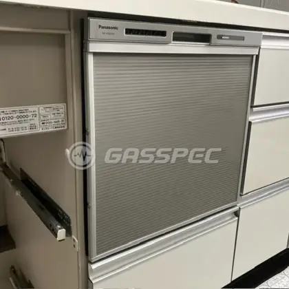 施工後のビルトイン食洗機（パナソニック NP-45MS9S）