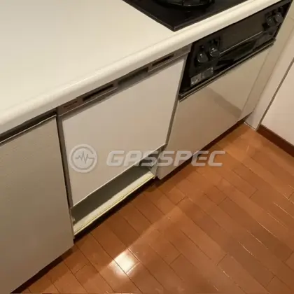 施工後のビルトイン食洗機（パナソニック NP-45VS9S）