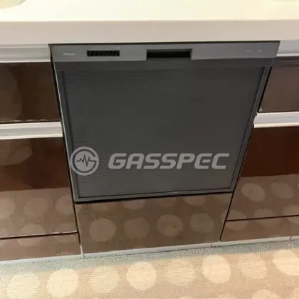 施工後のビルトイン食洗機（リンナイ RSW-405AA-B）