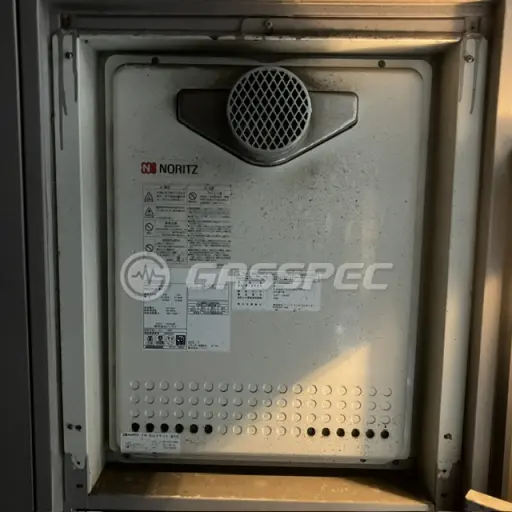 交換前の給湯器（ノーリツ GT-2450SAWX-T）