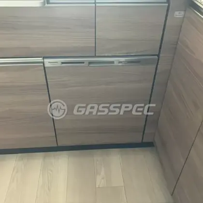 施工後のビルトイン食洗機（パナソニック NP-45MS9W）