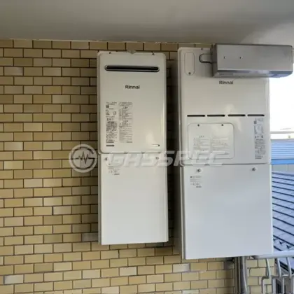 施工後の給湯器（リンナイ RUX-A2406W(A)-E）