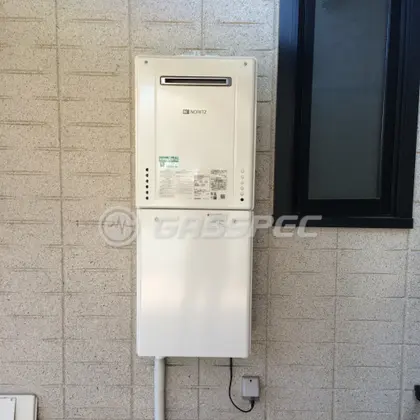 施工後の給湯器（ノーリツ GT-2060SAWX BL）