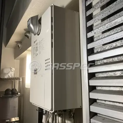 施工後の暖房熱源機（ノーリツ GTH-2454AWD BL）