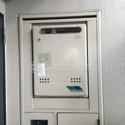 施工前の給湯器（GT-2400SAW）