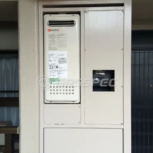 交換後の給湯器（ノーリツ GT-2053SAWX-2 BL）