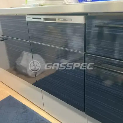 施工後のビルトイン食洗機（パナソニック NP-45MD9W）