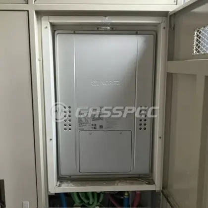 施工後の暖房熱源機（ノーリツ GTH-C2470AW3H-H BL）
