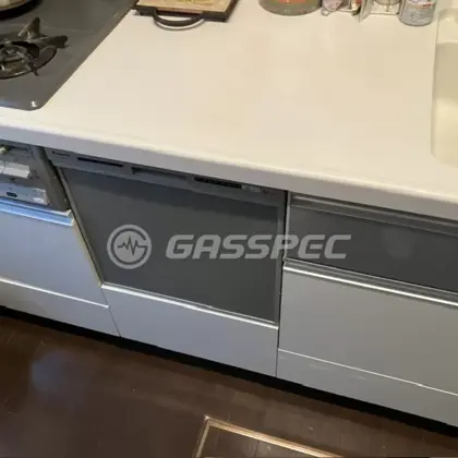 施工後のビルトイン食洗機（パナソニック NP-45RS9S）