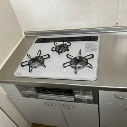 施工後のビルトインガスコンロ（パロマ PD-509WS-60CV）