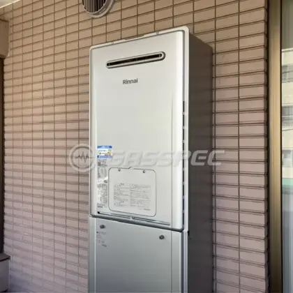 施工後の暖房熱源機（リンナイ RUFH-E2407AW2-3(A)）
