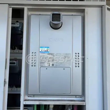 施工後の暖房熱源機（ノーリツ GTH-C2470AW3H-T BL）