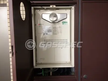 施工後の暖房熱源機（ノーリツ GTH-2444AWX3H-T-1 BL）