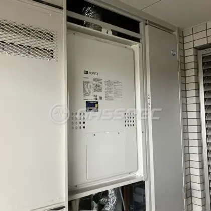 施工後の暖房熱源機（ノーリツ GTH-2454SAW3H-H BL）
