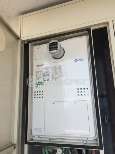 交換後の暖房熱源機（ノーリツ GTH-CV2450SAW3H-T BL）