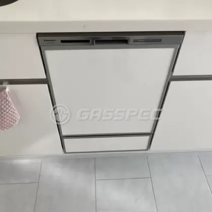 施工後のビルトイン食洗機（パナソニック NP-45MD9S）