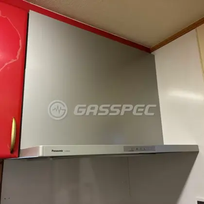 施工後のレンジフード（パナソニック FY-9HGC5-S）