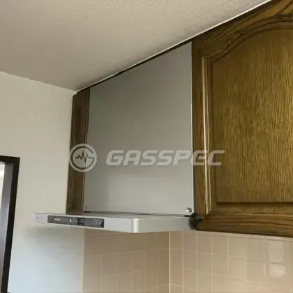 施工後のレンジフード（ノーリツ NFG6S25MSV）