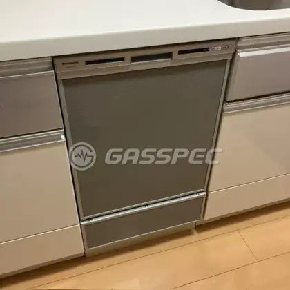 施工後のビルトイン食洗機（パナソニック NP-45VD9S）