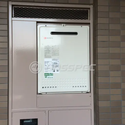 交換後の給湯器（ノーリツ GT-2460SAWX BL）