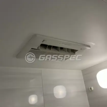 施工後の浴室乾燥機（ノーリツ BDV-3307AUKNSC-J3-BL）