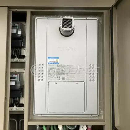 施工後の暖房熱源機（ノーリツ GTH-C2470SAW3H-T BL）