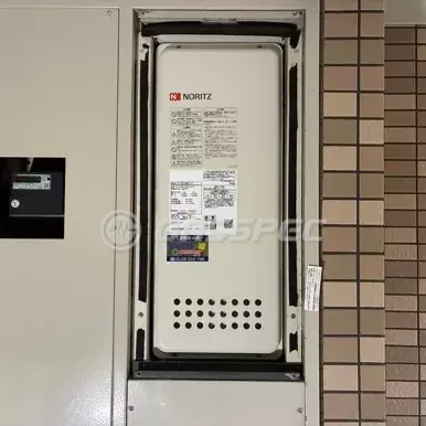 施工後の給湯器（ノーリツ GT-2053SAWX-H-4 BL）