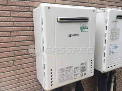 施工後の給湯器（ノーリツ GT-C246AWX BL）
