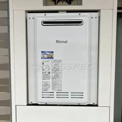 施工後の給湯器（リンナイ RUF-VK2010SAW(C)）