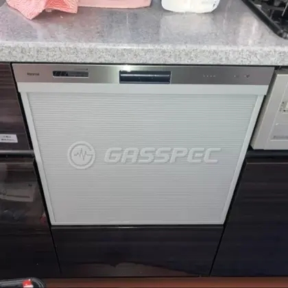 施工後のビルトイン食洗機（リンナイ RSW-405GP）