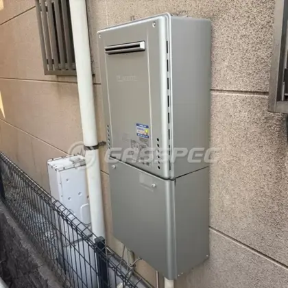 施工後の給湯器（ノーリツ GT-C2072SAW-1 BL）