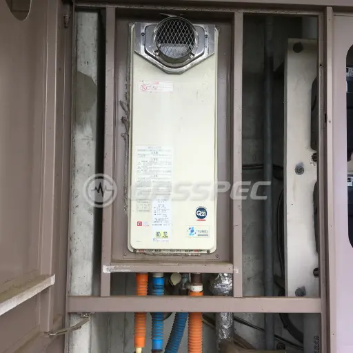 交換前の給湯器（ガスター OURB-2051SAQ-T）