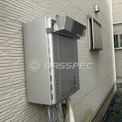 施工後の給湯器（ノーリツ GT-C2072SAW-1 BL）