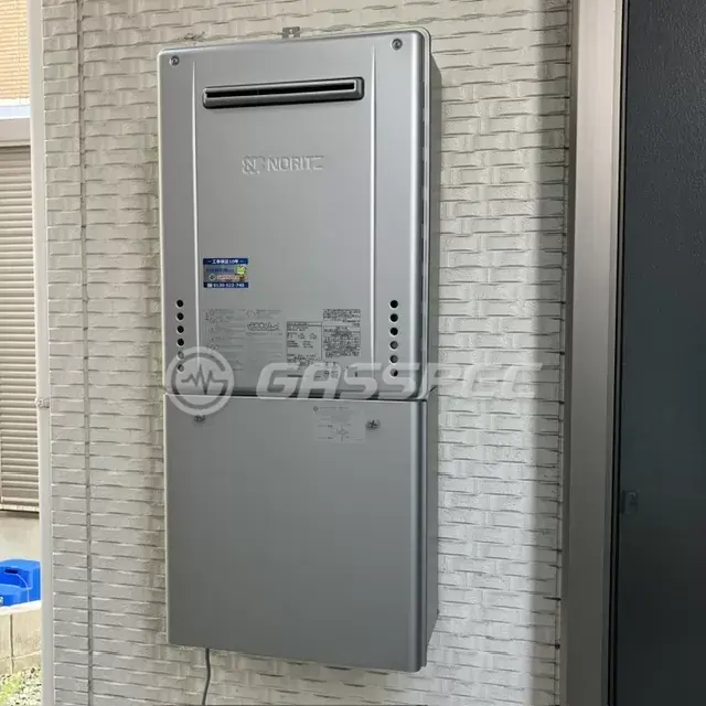 交換後の給湯器（ノーリツ GT-C2472SAW-1 BL）