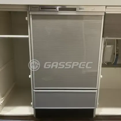 施工後のビルトイン食洗機（パナソニック NP-45MD9S）