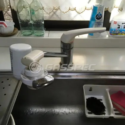 施工前の水栓・蛇口