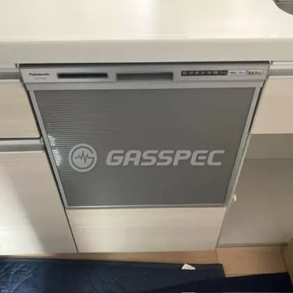 施工後のビルトイン食洗機（パナソニック NP-45RS9S）