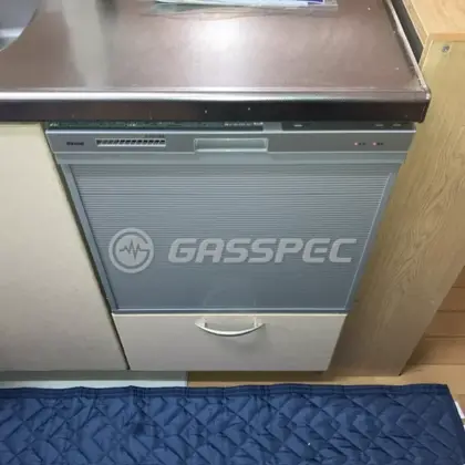 施工後のビルトイン食洗機（リンナイ RSW-C402CA-SV）