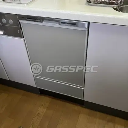 施工後のビルトイン食洗機（パナソニック NP-45MD9S）