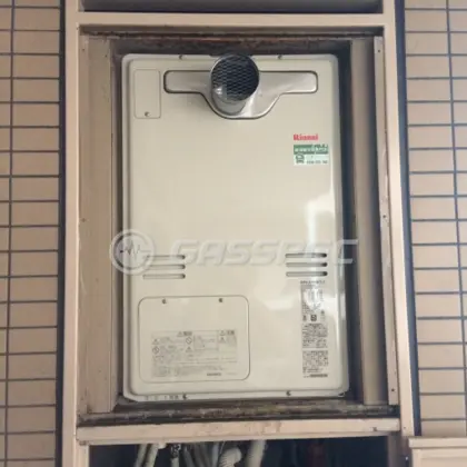施工後の暖房熱源機（リンナイ RUFH-A2400AT2-3）