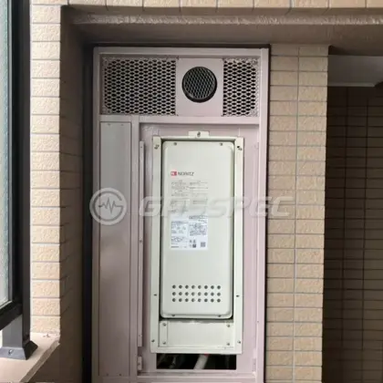 施工後の給湯器（ノーリツ GT-2053SAWX-H-4 BL）