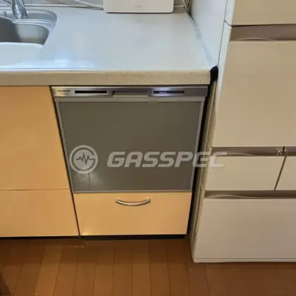 施工後のビルトイン食洗機（パナソニック NP-45MS9S）
